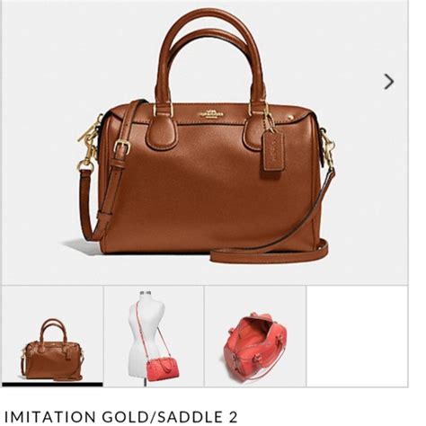 coach mini bennett satchel fake vs original